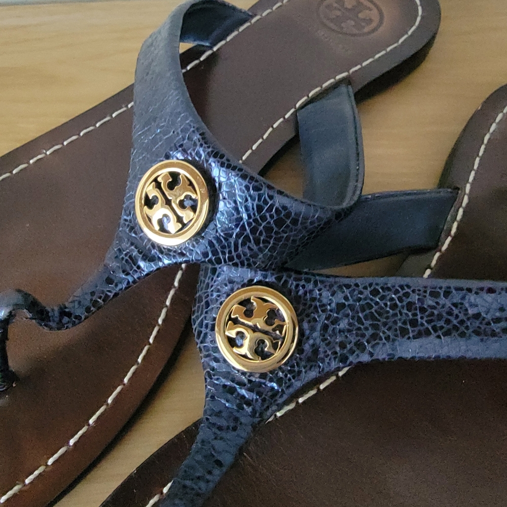 Tory burch Sandals Thongs flats Size 7 - Picture 4 of 9